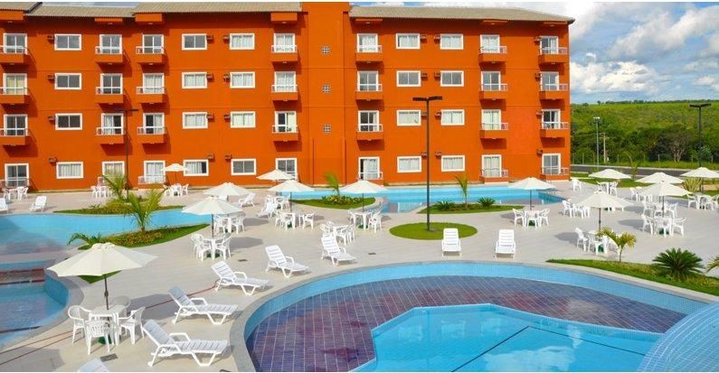 Lagoa Quente Hotel - Lagoa Oficial Caldas Novas Exteriör bild